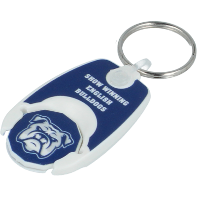 Image of 100% Recycled Pop Coin Trolley Keyring