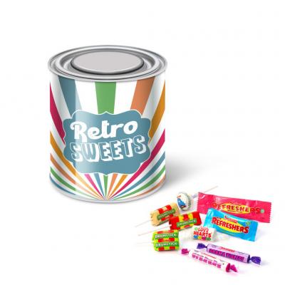 Image of Large Paint Tin - Retro Sweets