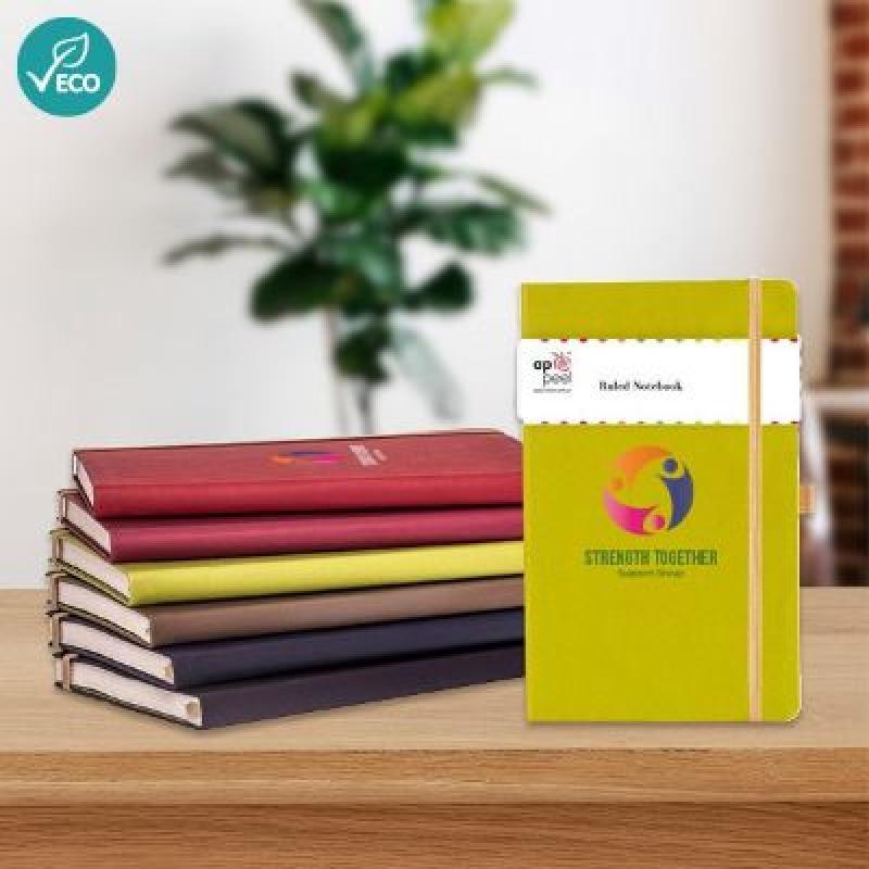 Image of Appeel 'Predaia' Medium Apple Paper Ruled Notebook
