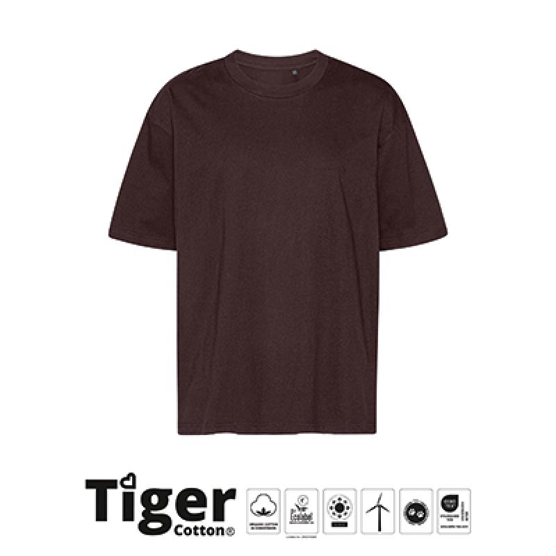Image of Neutral Tiger Cotton Organic in Conversion Oversize T-Shirt